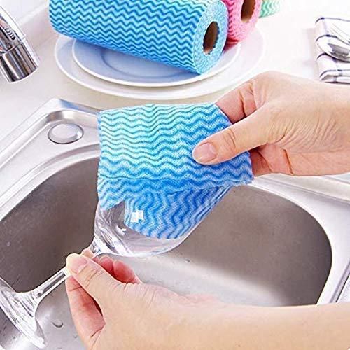 Disposable Kitchen Towels Cleaning Cloths (75 Sheets)