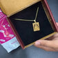 Gold Plated Ganeshji Pendant with Chain