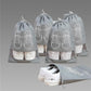 Shoe Bag - Transparent Window Portable Travel Dust-Proof Shoe Bags
