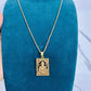 Gold Plated Ganeshji Pendant with Chain