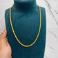 Men's Golden Rope Chain