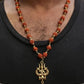 Rudraksha OM Shiva Trishool Mala