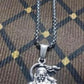 Hanuman Silver Locket With Chain