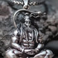 Hanuman Silver Locket With Chain