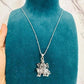 Ambaji Mata Face Pendant with Chain