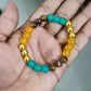 Natural Money Beads Bracelet (Pack of 1)