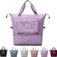 Nylon 22 Cms Travel Duffle(Foldable Travel Duffle_lavender)